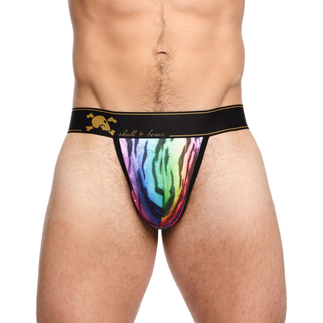 Rainbow Tiger Ombre Thong