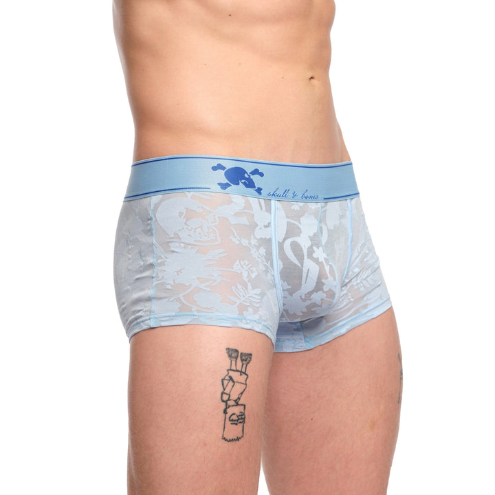 Dutch Floral Burnout Trunk Sky