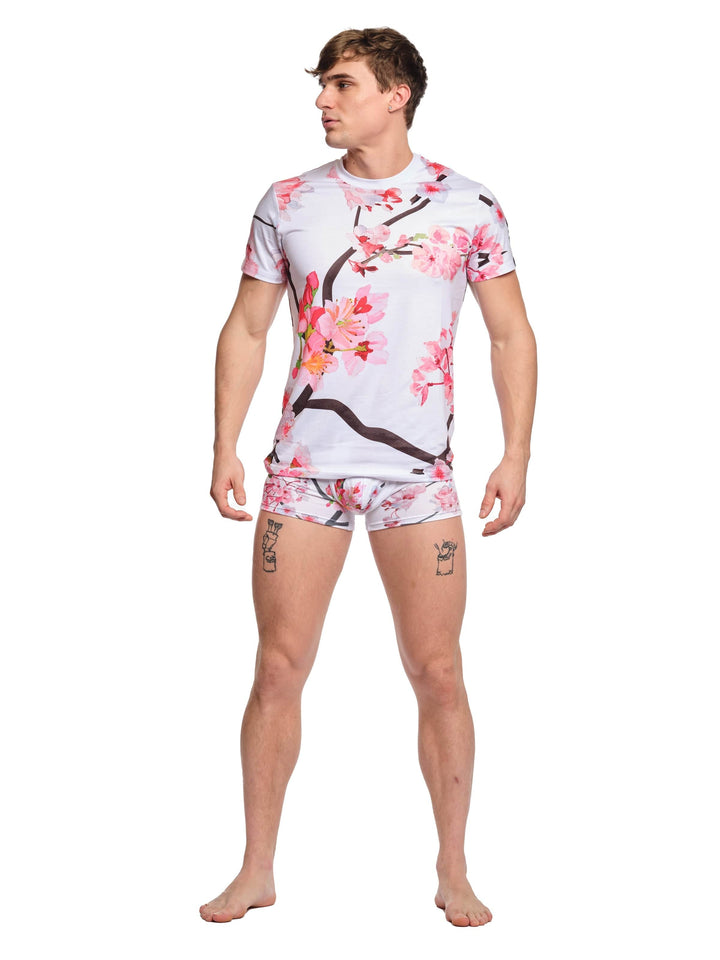 Cherry Blossom Tee White