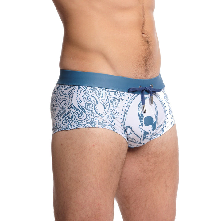 Nautical Bandana Swim Trunk