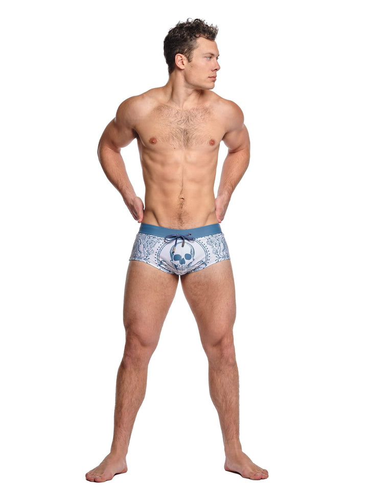 Nautical Bandana Swim Trunk