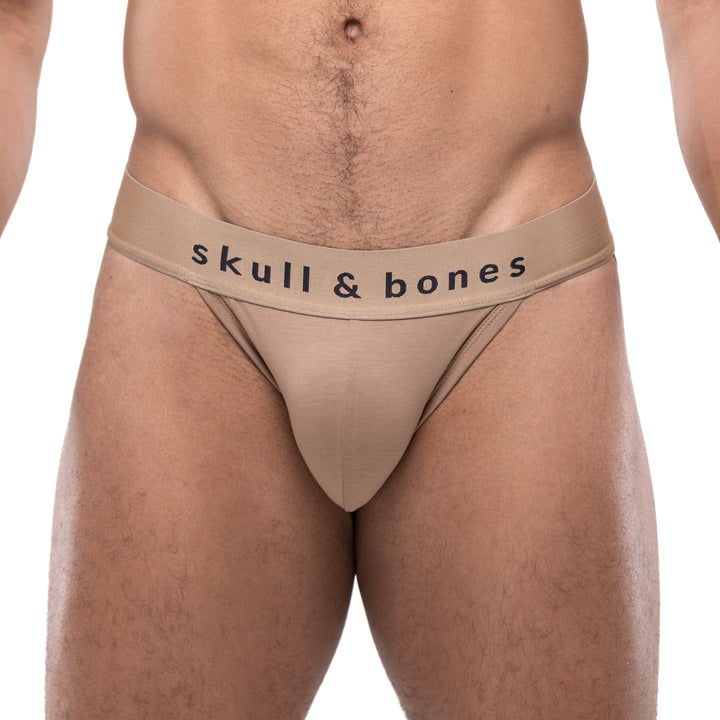 Just The Bones Sport Brief Tan