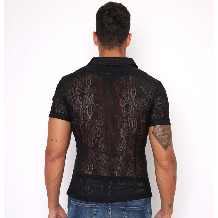Skull & Bones Burnout Shirt Black