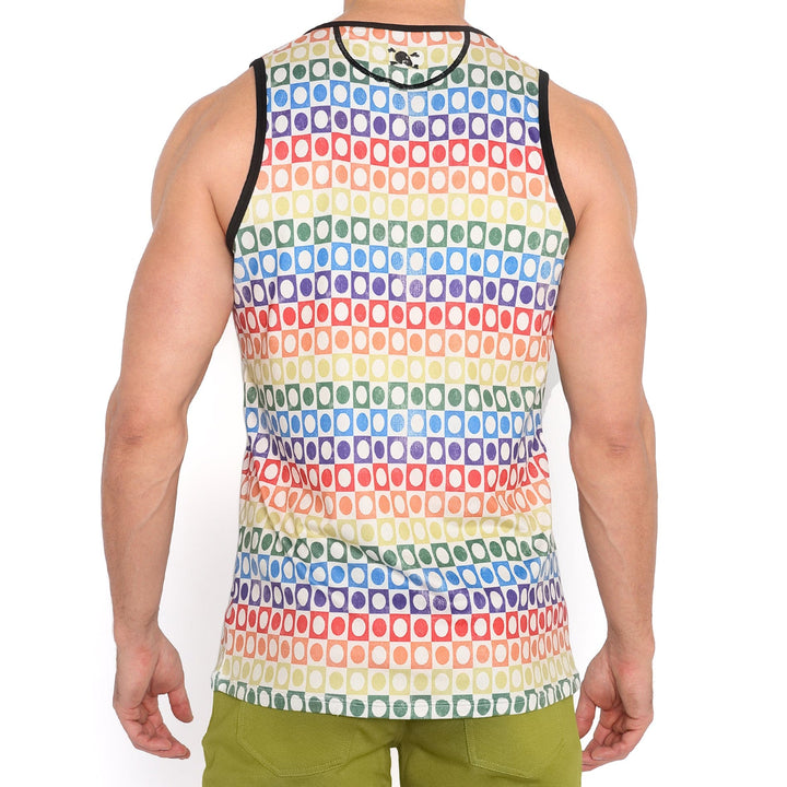 Retro Rectangles Tank
