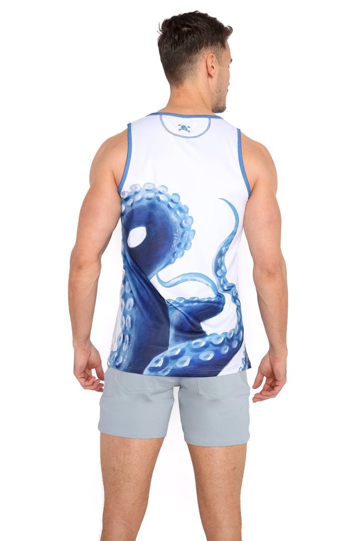 Logo Knit Stretch Short Blue Slate