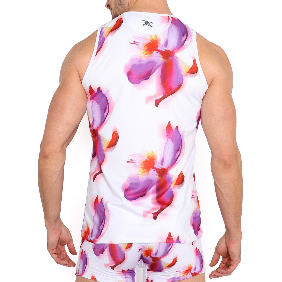 Blurry Orchid Tank