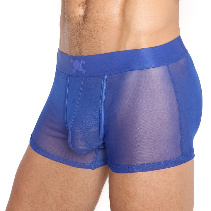Just The Bones Sheer Trunk Royal Blue