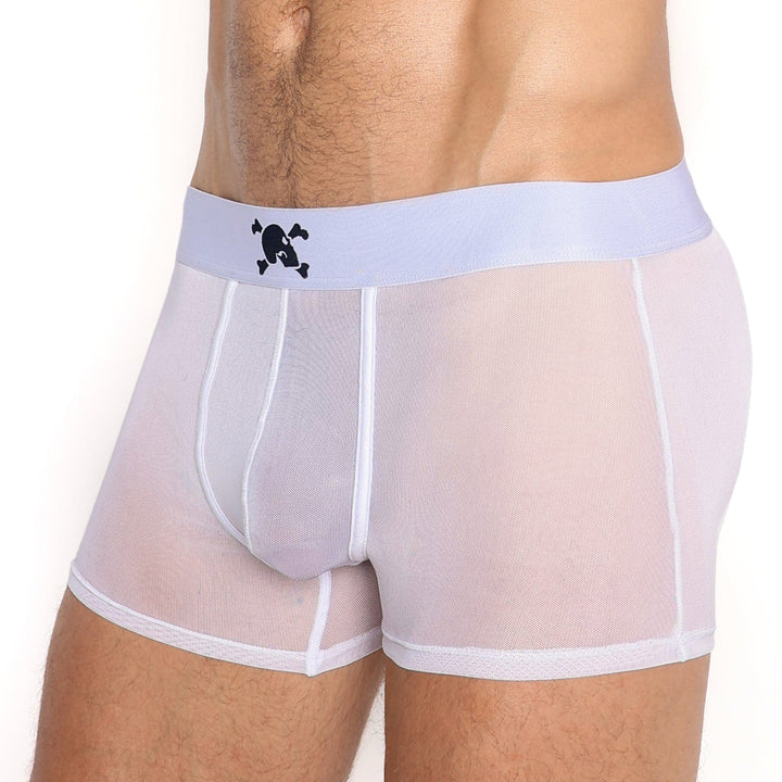 Just The Bones Sheer Trunk White