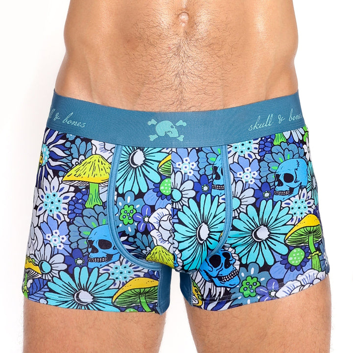 Groovy Floral Mushroom Trunk