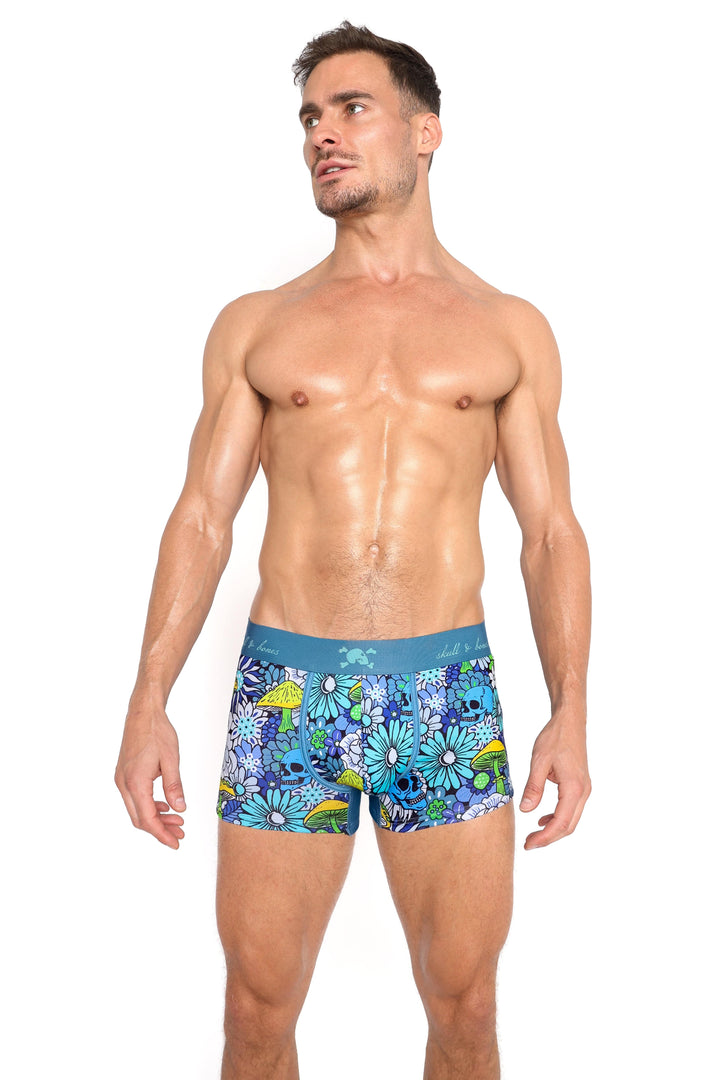 Groovy Floral Mushroom Trunk