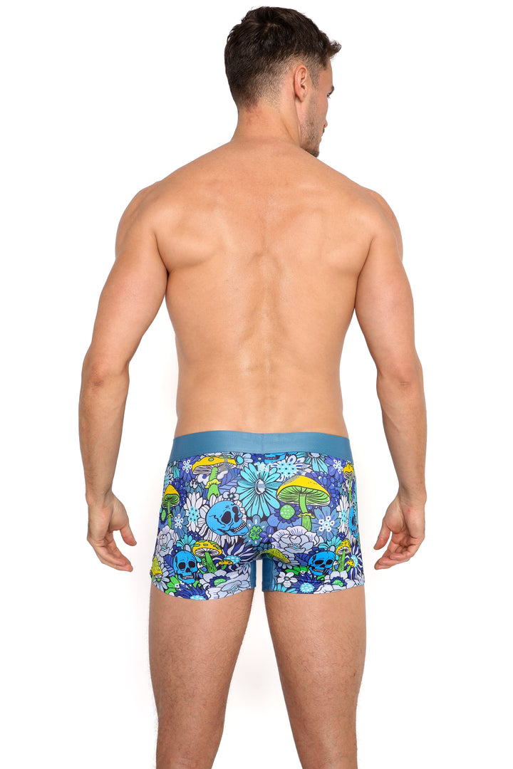 Groovy Floral Mushroom Trunk