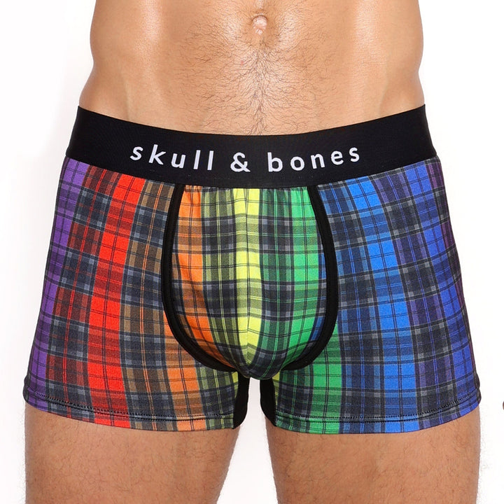 Rainbow Tartan Plaid Trunk