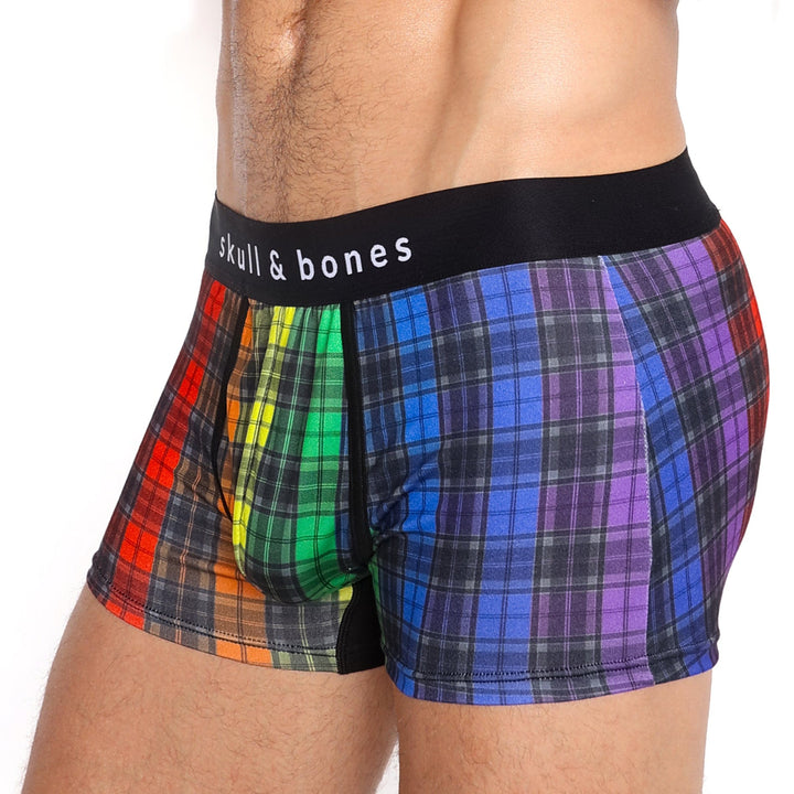 Rainbow Tartan Plaid Trunk