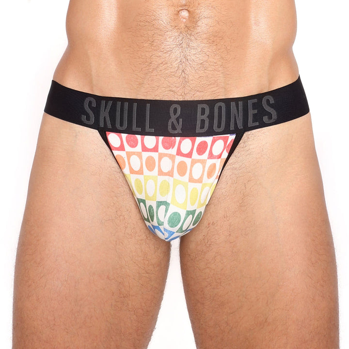 Retro Rectangles Thong