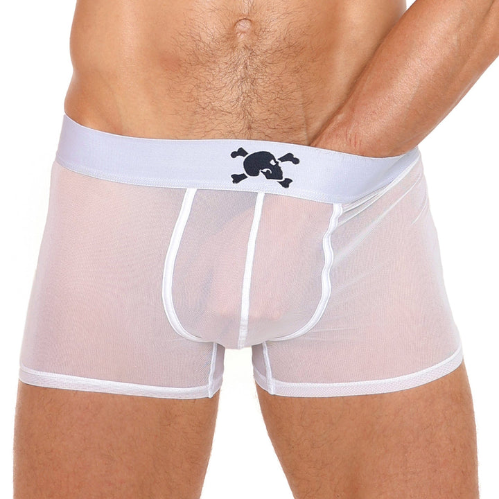 Just The Bones Sheer Trunk White