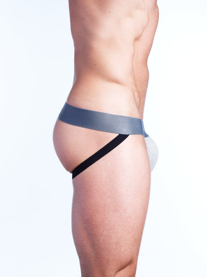 Just the Bones Jock Heather Grey