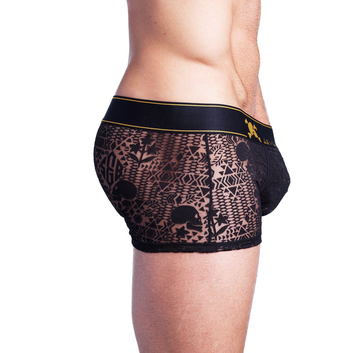 Skull and Bones Burnout Trunk Black