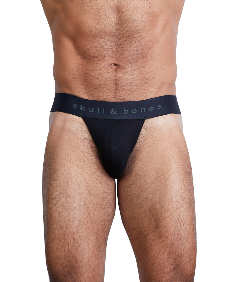 Just the Bones Thong Black-Thong-Skull & Bones, Inc.