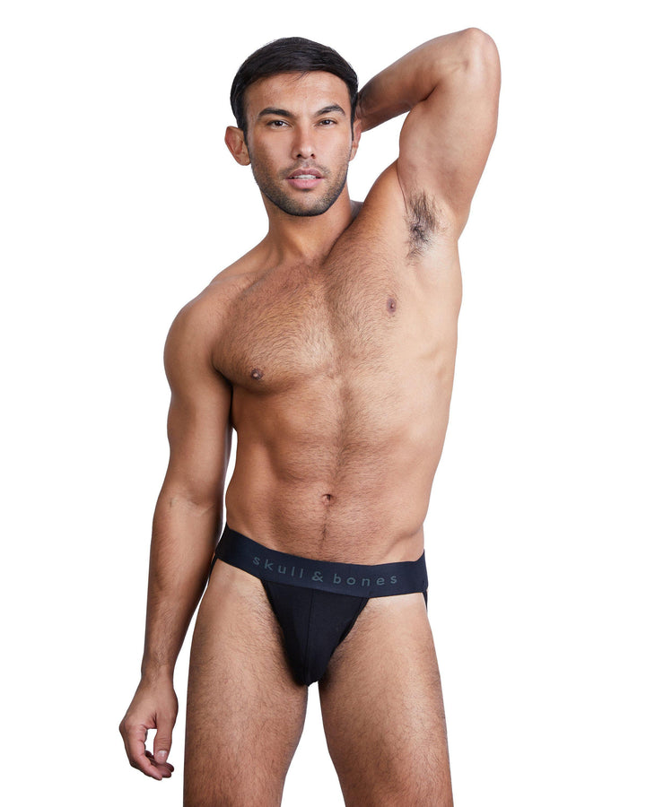Just the Bones Jock Black-Jock-Skull & Bones, Inc.