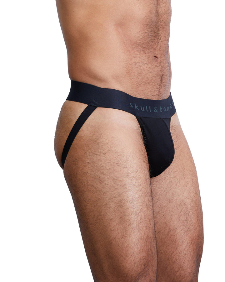 Just the Bones Jock Black-Jock-Skull & Bones, Inc.