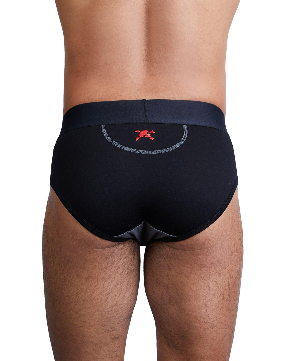 Just the Bones Brief Black-briefs-Skull & Bones, Inc.