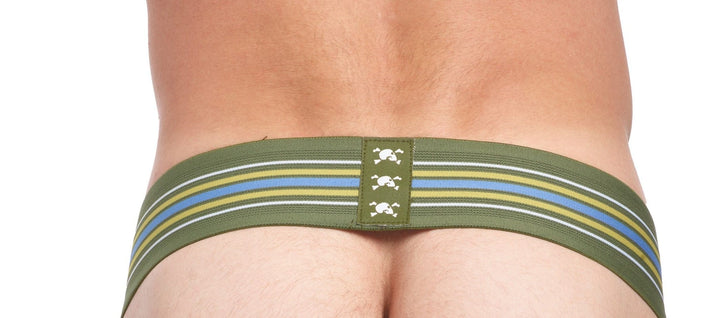 Locker Room Jock Army Green