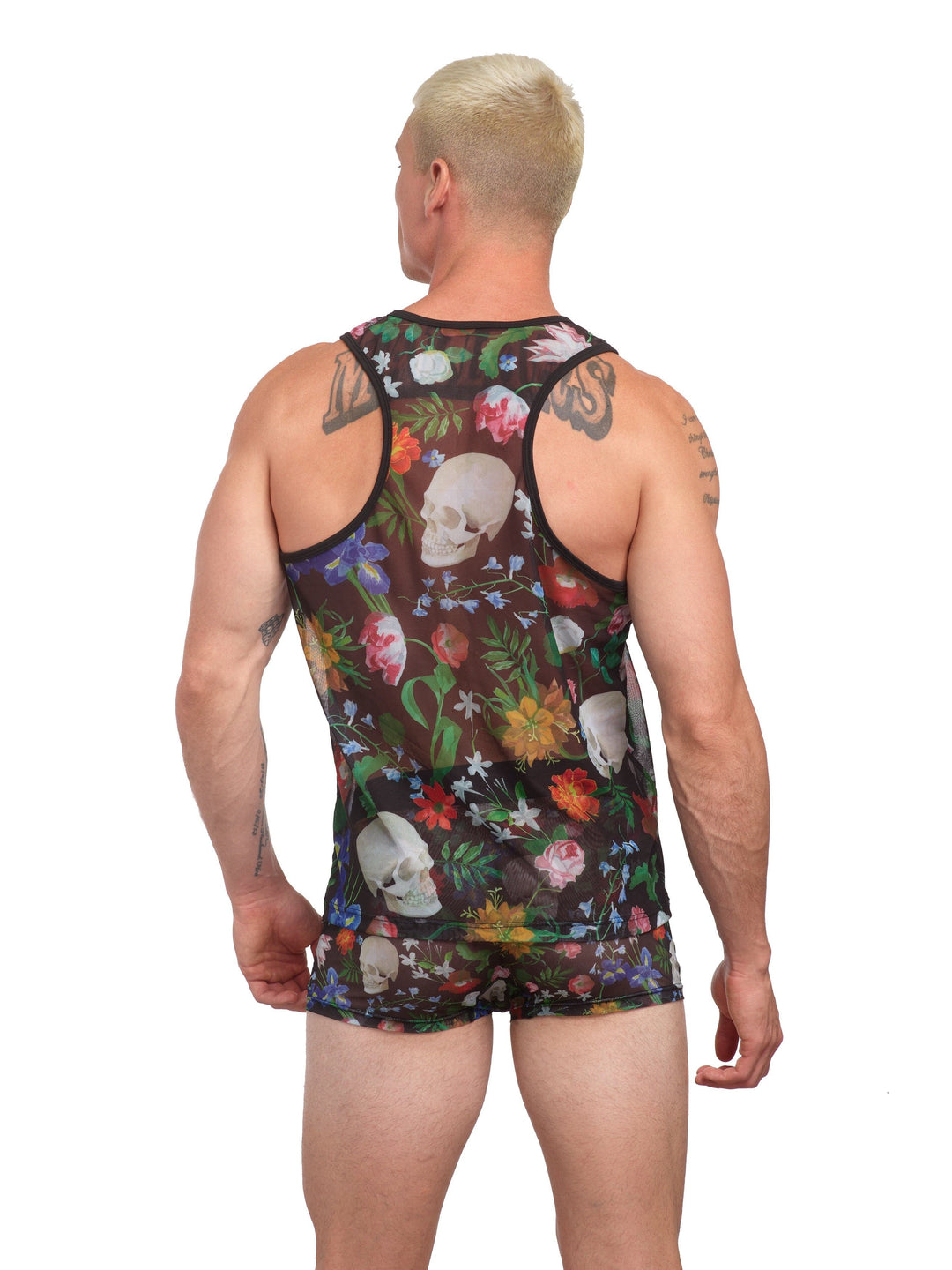 Dutch Floral Mesh Tank