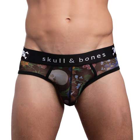 Dutch Floral Mesh Brief