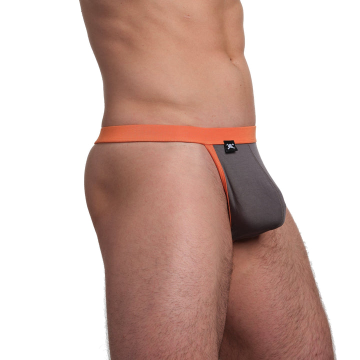 Just The Bones Cloud Thong Grey