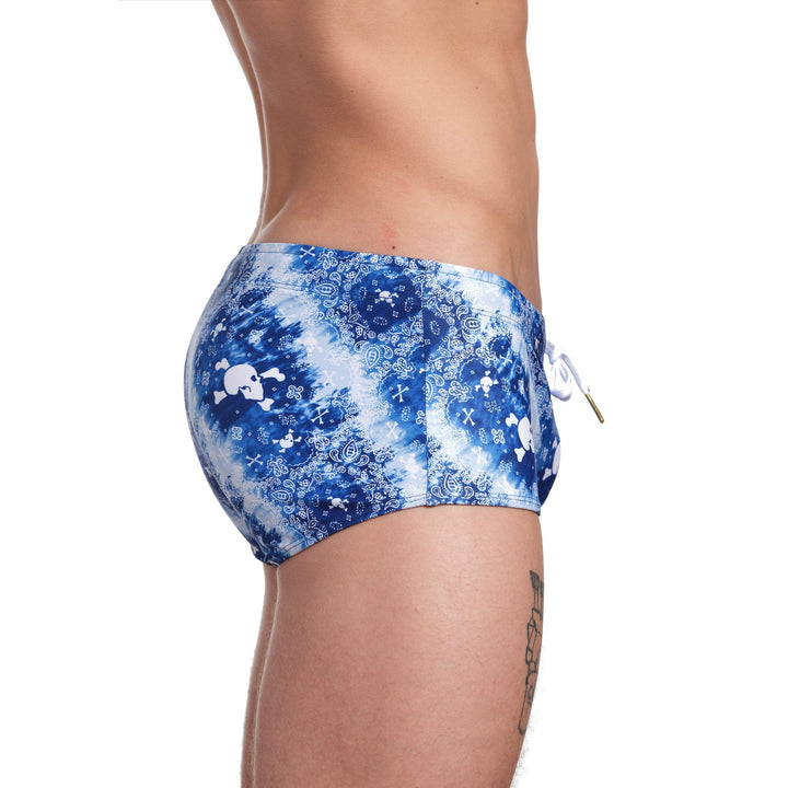 Indigo Bandana Swim Trunk