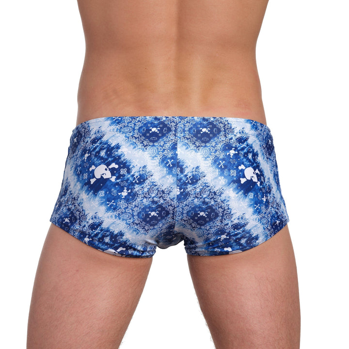 Indigo Bandana Swim Trunk