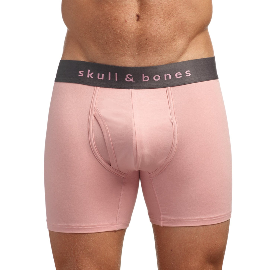 Just the Bones Boxer Brief Pink