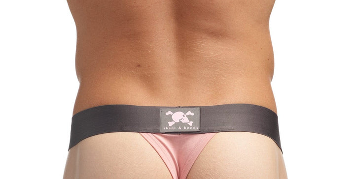 Just the Bones Thong Pink