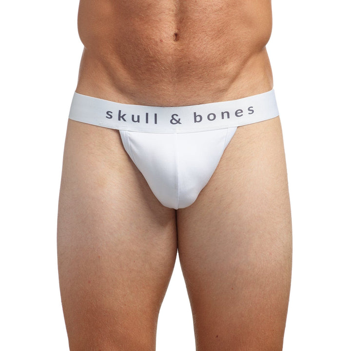 Just the Bones Thong Optic White