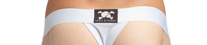 Just the Bones Thong Optic White