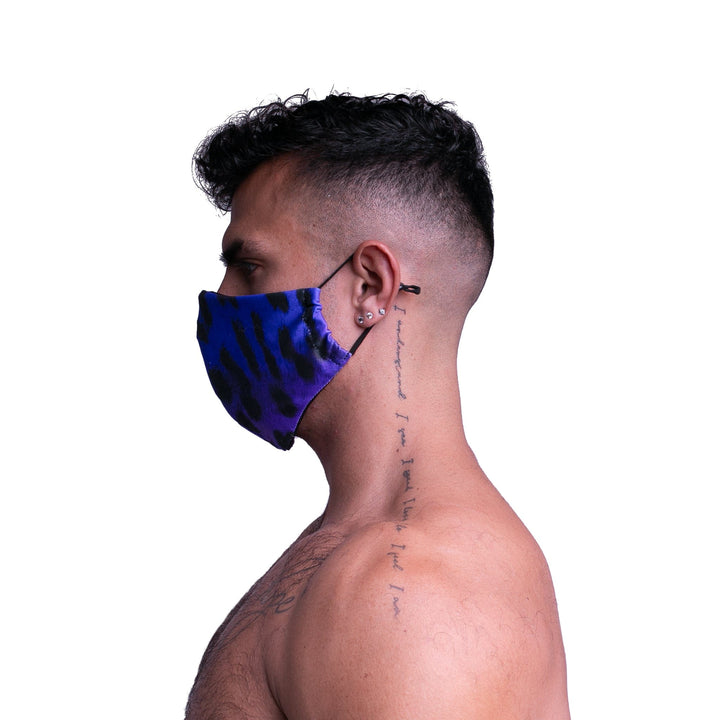 Ombre Animal Print Mask