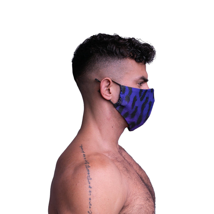 Ombre Animal Print Mask