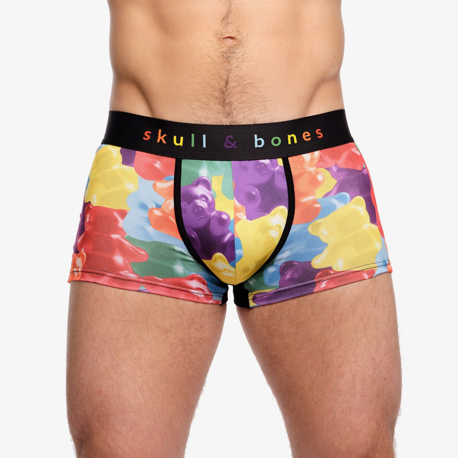 Classic Mens Printed Boxer Trunk Underwear Mens Trunk Underwear