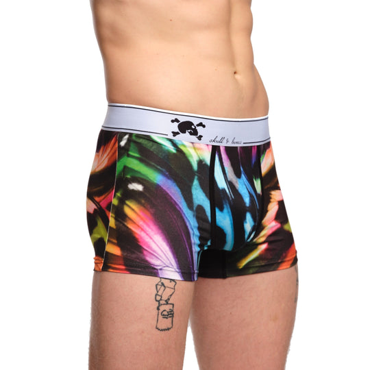 Classic Men's Printed Boxer Trunk Underwear - Mens Trunk Underwear ...