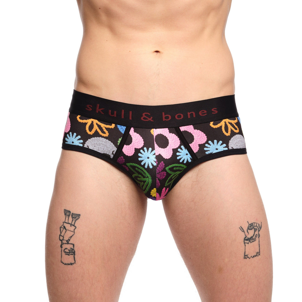 Bandana Printed Underwear -Bandana Men's Brief – Skull and Bones