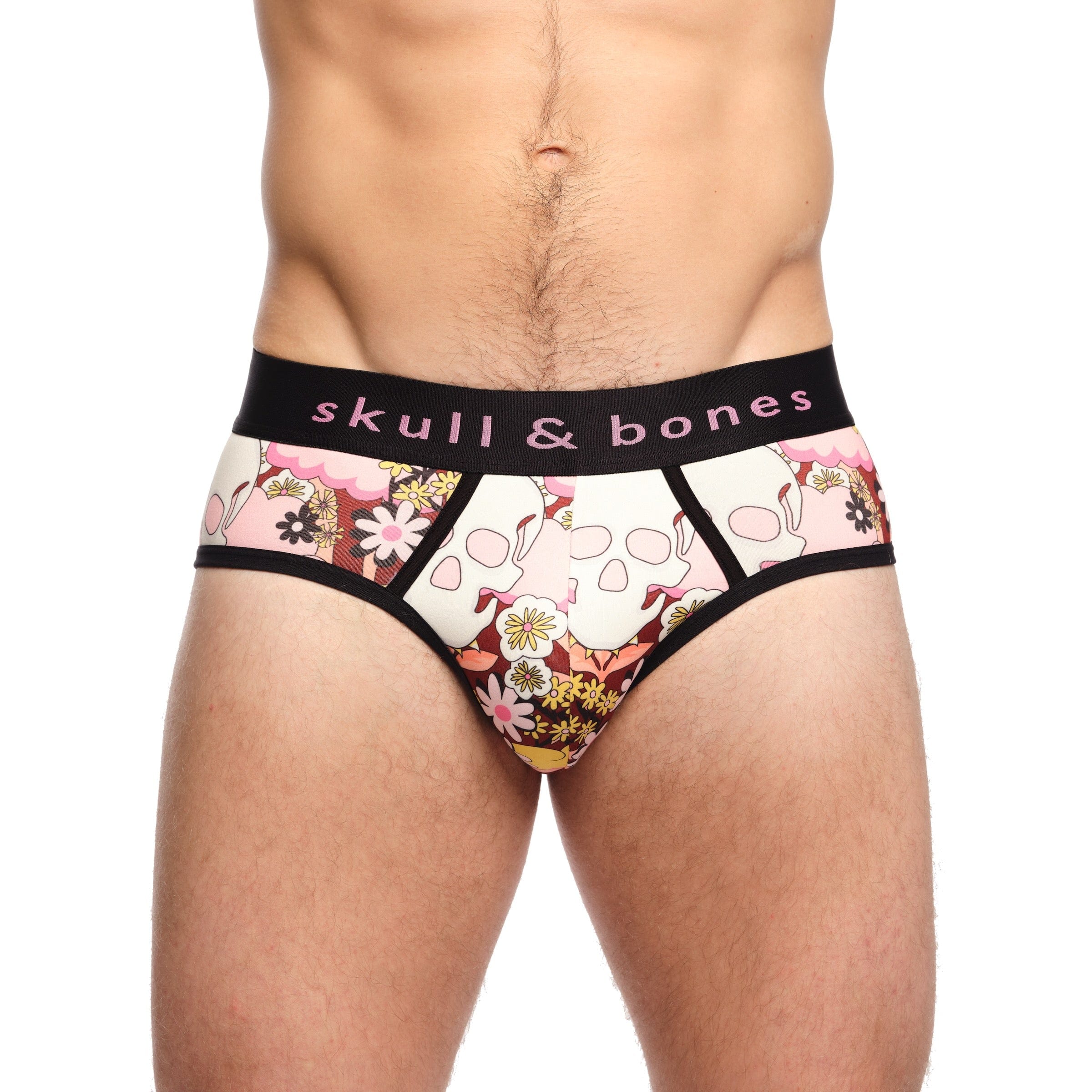 Bandana Printed Underwear Bandana Men s Brief Skull and Bones