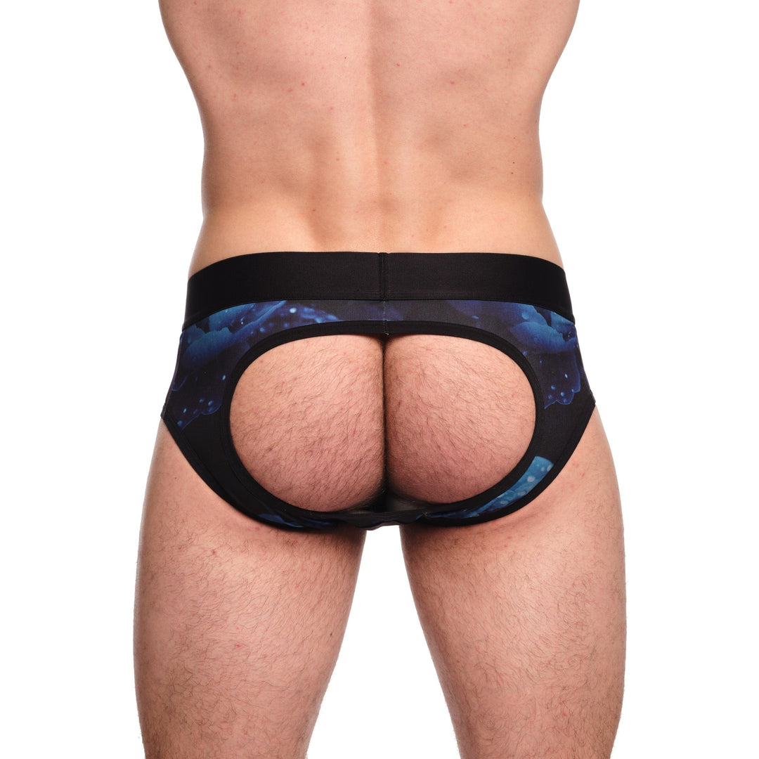Men's Sexy Underwear - Peek-a-boo No Crotch Mesh Briefs – Oh My!