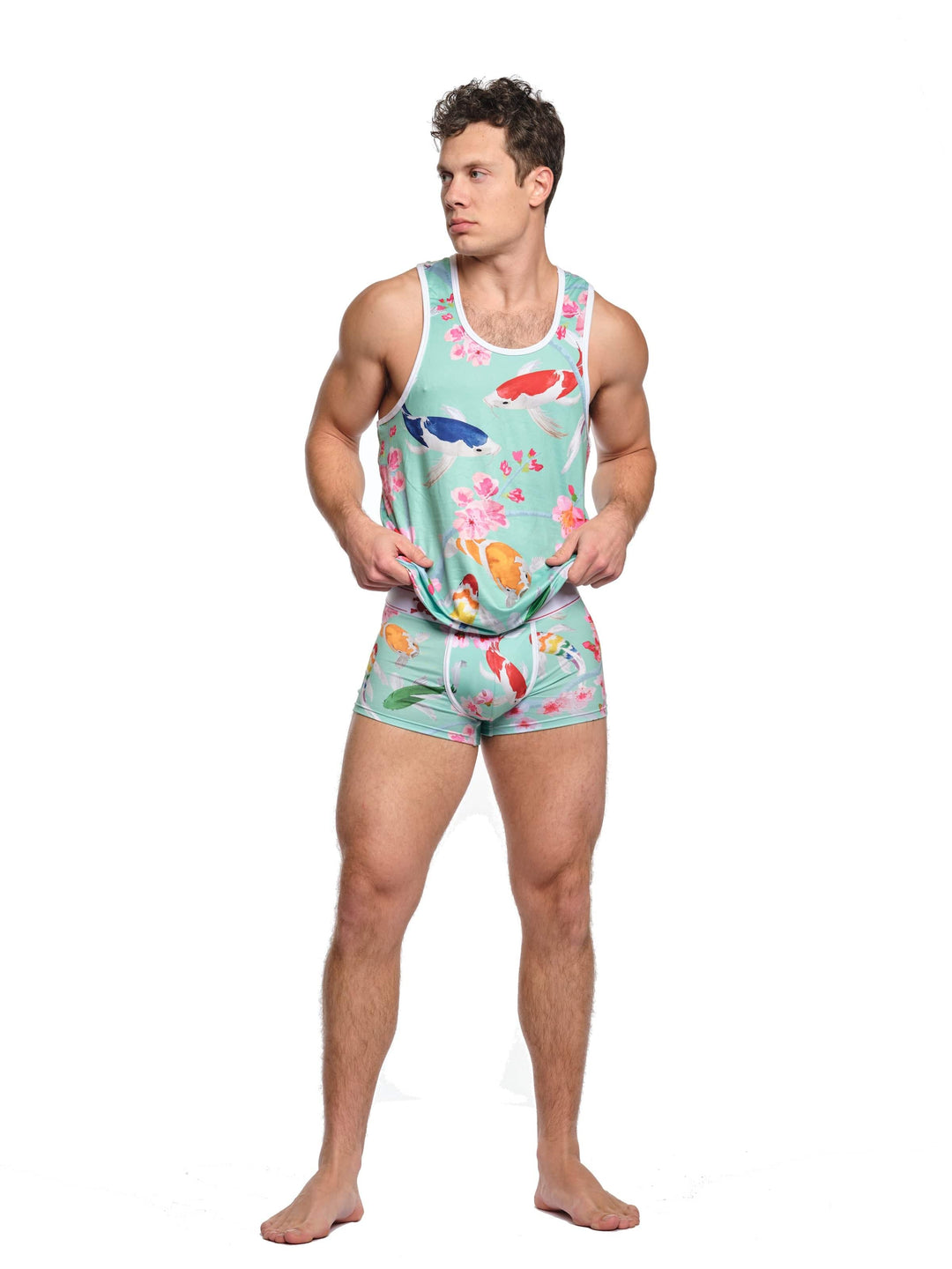  Skull and Bones Classic Fashion Trunk Underwear Blue Flamingo  Print- SB02 (Blue Flamingo Print, S) : Clothing, Shoes & Jewelry