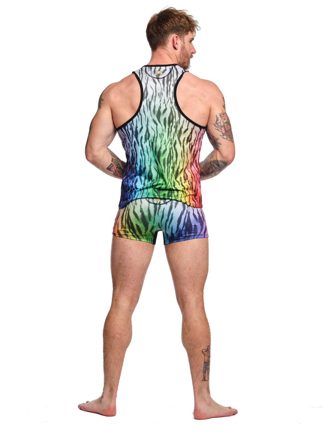 Rainbow Tiger Ombre Tank