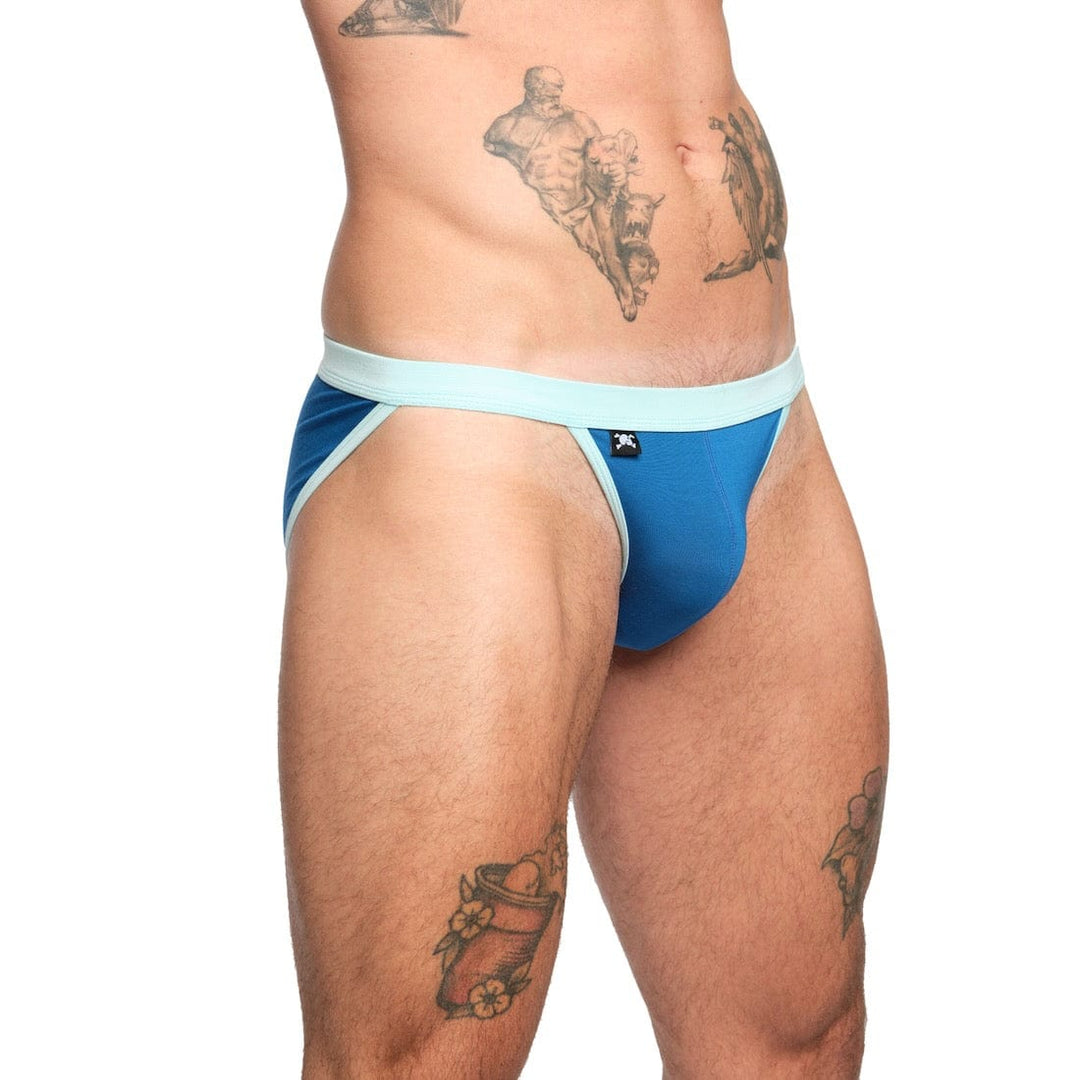 Just The Bones Cloud Sport Brief Blue