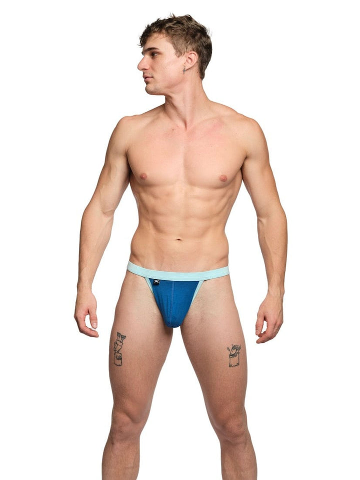 Just The Bones Cloud Thong Blue