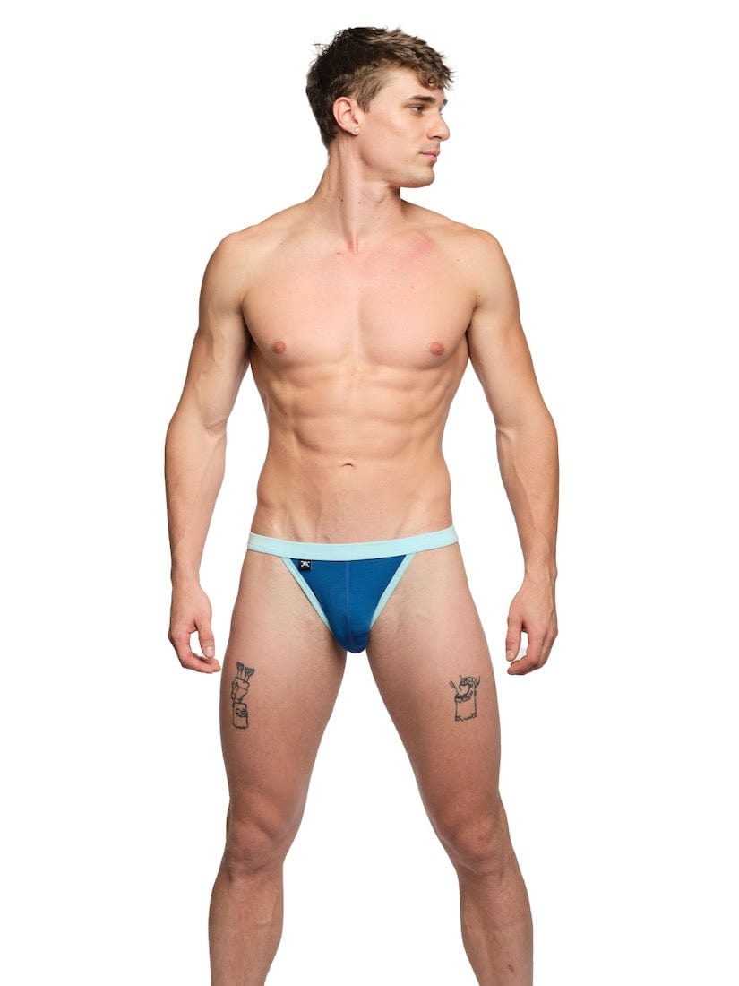 Just The Bones Cloud Sport Brief Blue