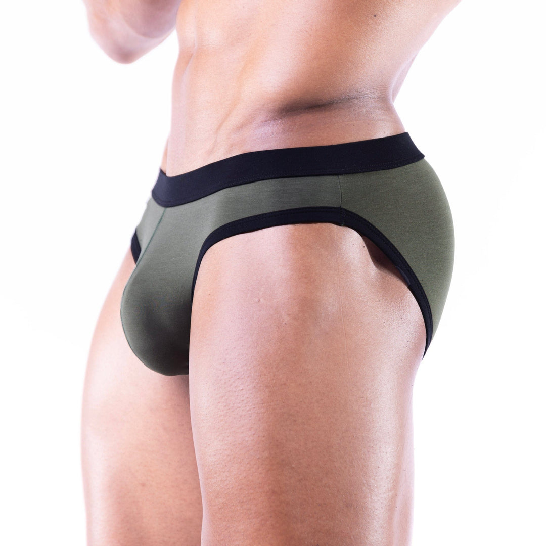Just The Bones Cloud Brief Army Green