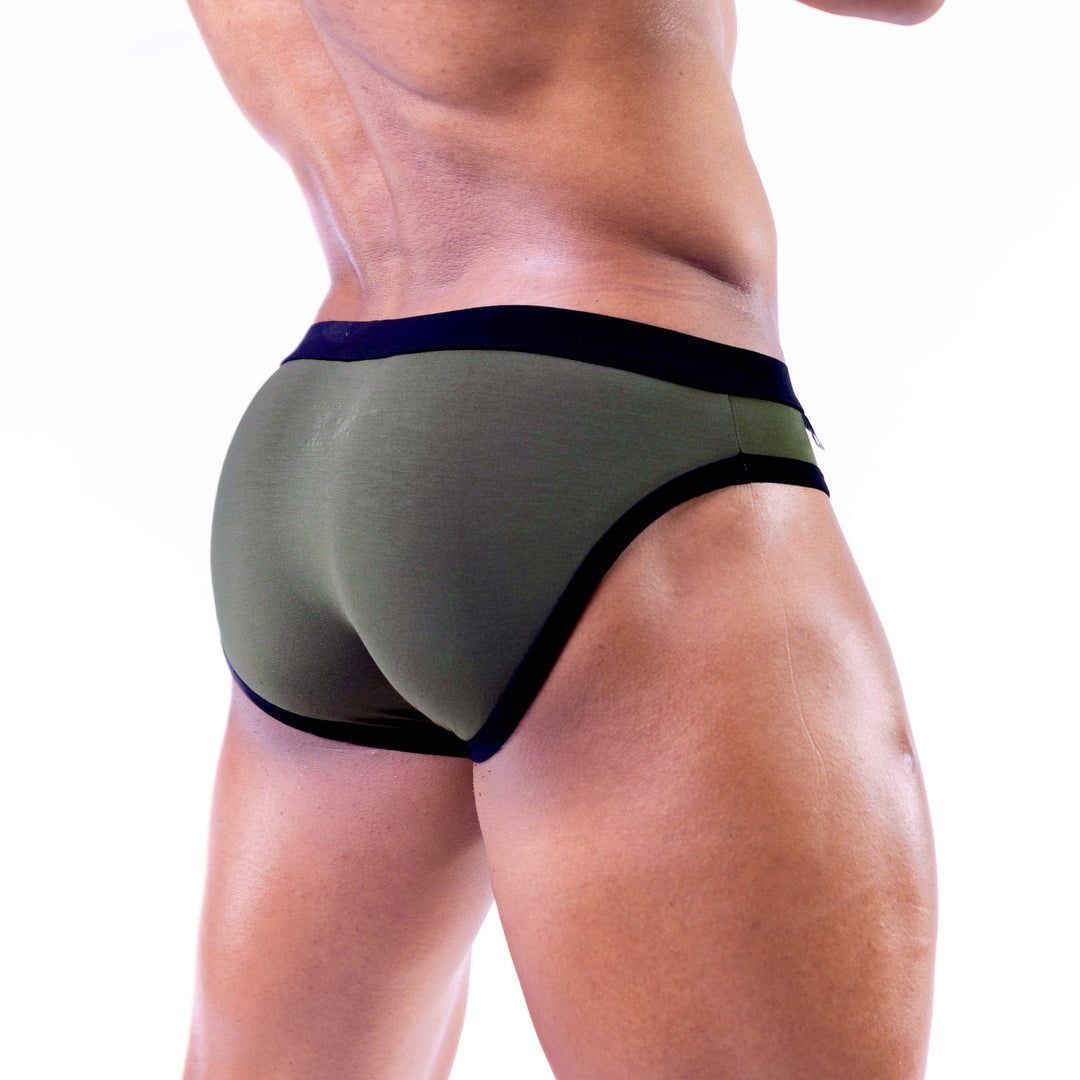 Just The Bones Cloud Brief Army Green