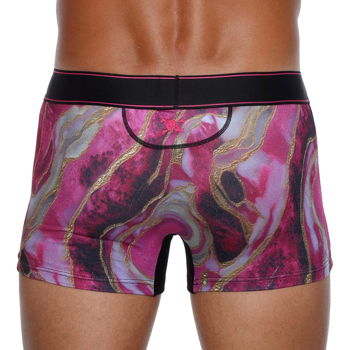 Skull and BonesAgate Stone Dark Pink Trunk